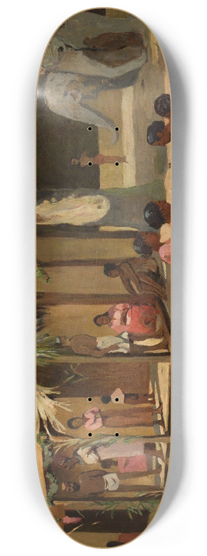 Jean Lulvs - Exotic scene 8.25 inch art skate deck