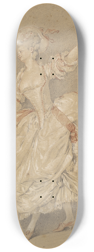 Jean-Michel Moreau - A Dancer 8.25 inch art skate deck