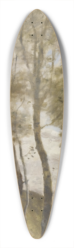 Jean-Baptiste-Camille Corot - Cavalier dans une gorge 39.3 inch art pintail longboard deck
