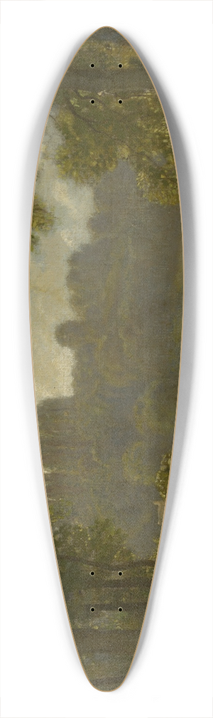 Jean-Baptiste-Camille Corot - ForestLandscape 39.3 inch art pintail longboard deck