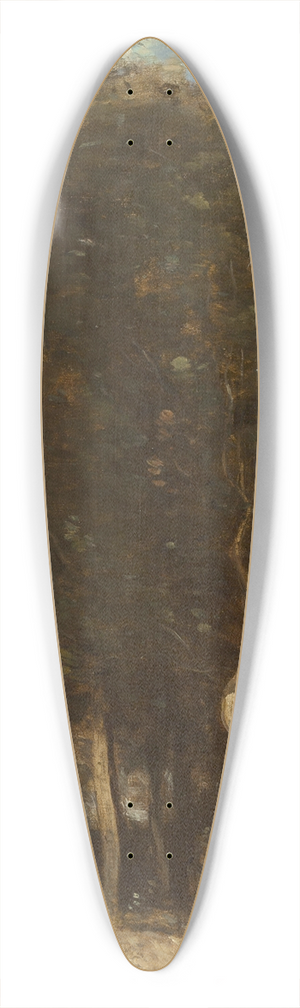 Jean-Baptiste-Camille Corot - Lisire de bois 39.3 inch art pintail longboard deck