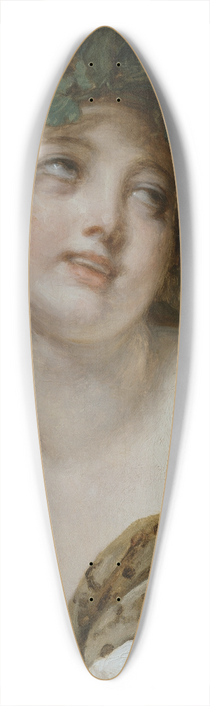 Jean-Baptiste Greuze - Bacchante 39.3 inch art pintail longboard deck