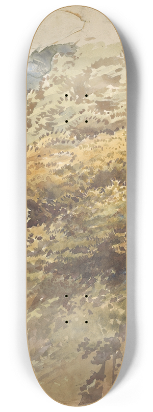 George Richmond - Study of a Tree 8.25 inch art skate deck