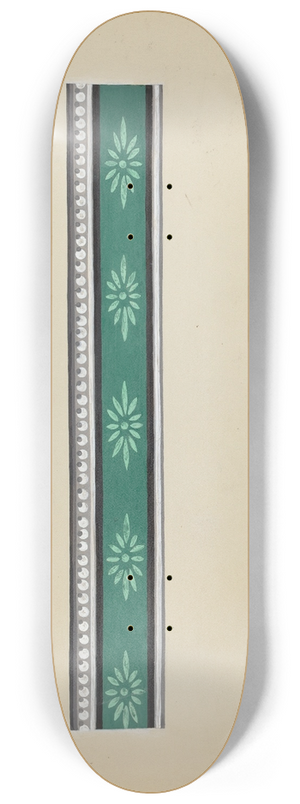 George Robin - Wall Paper Border 8.25 inch art skate deck