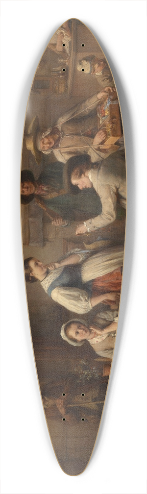 Jean-Baptiste Madou - Courtesy 39.3 inch art pintail longboard deck