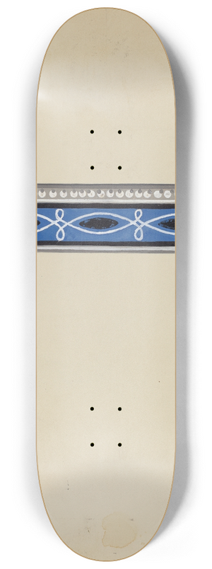 George Robin - Wall Paper Border 8.25 inch art skate deck