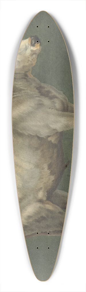 Jean Bernard - Staande stier, naar rechts 39.3 inch art pintail longboard deck