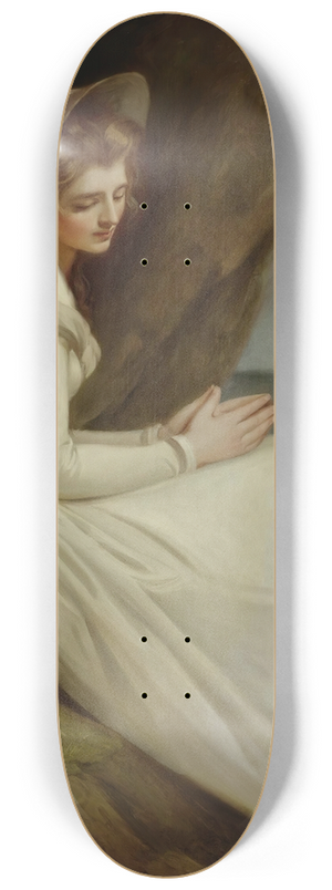 George Romney - Emma Hart,Later Lady Hamilton,As absence 8.25 inch art skate deck George Romney - Emma Hart,Later Lady Hamilton,As absence 8.25 inch art skate deck
