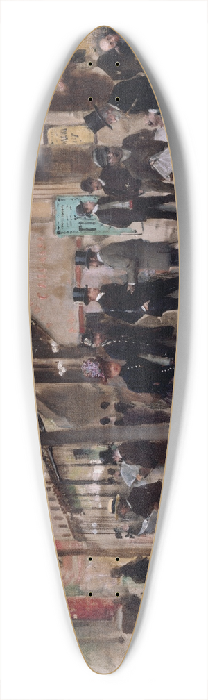 Jean Braud - Le boulevard Montmartre, devant le thtre des Varits, laprs-midi 39.3 inch art pintail longboard deck