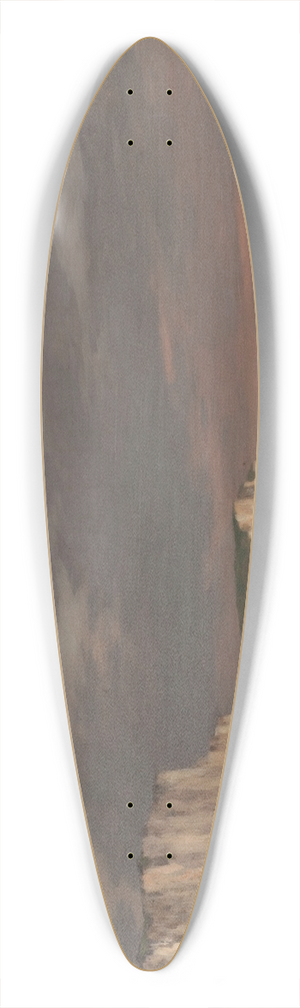 Jean Charles Cazin - Mesnilval 39.3 inch art pintail longboard deck