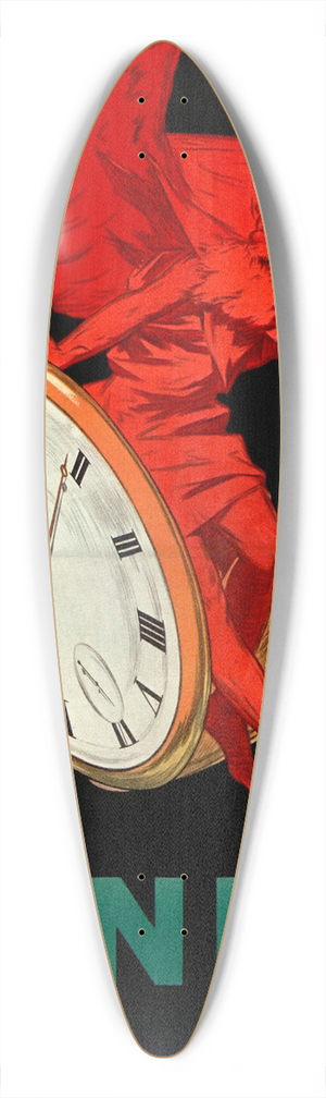Jean d'Ylen - Zenith 39.3 inch art pintail longboard deck