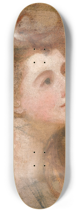 George Romney - Portrait Of A Lady 8.25 inch art skate deck George Romney - Portrait Of A Lady 8.25 inch art skate deck