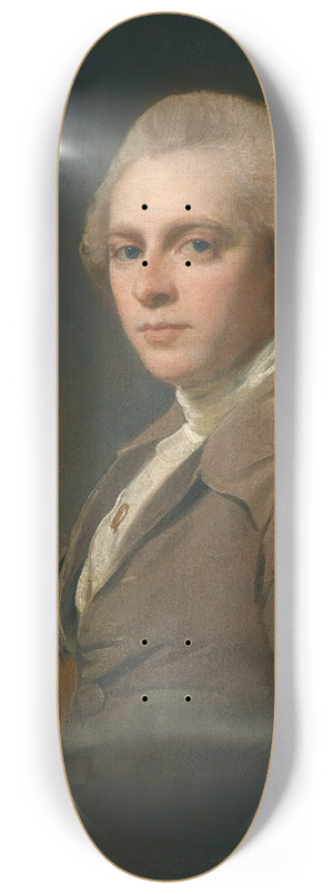 George Romney - Portrait Of George Cowper (1754-1787) 8.25 inch art skate deck George Romney - Portrait Of George Cowper (1754-1787) 8.25 inch art skate deck
