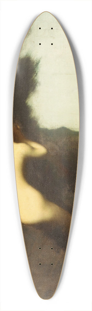 Jean-Jacques Henner - A Bather (Echo) 39.3 inch art pintail longboard deck