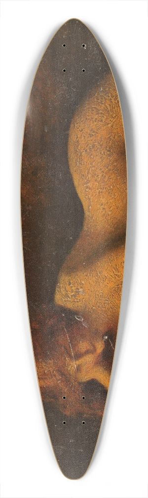 Jean-Jacques Henner - Reading woman 39.3 inch art pintail longboard deck