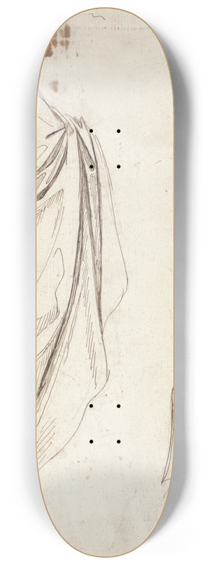 George Romney - Standing Figure and Seated Figure 8.25 inch art skate deck