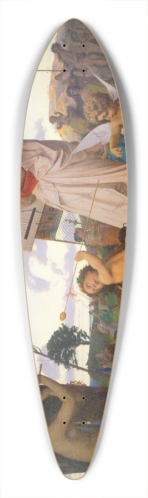 Jean-Lon Grme - Anacron Bacchus Et Lamour 39.3 inch art pintail longboard deck