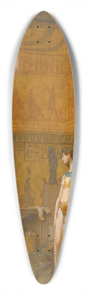 Jean-Lon Grme - Cloptre et Csar 39.3 inch art pintail longboard deck