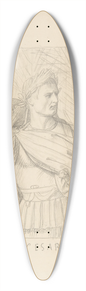 Jean-Lon Grme - Julius Caesar 39.3 inch art pintail longboard deck