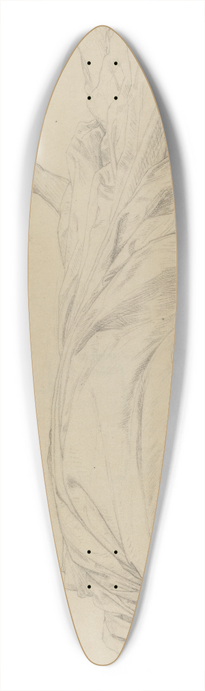 Jean-Lon Grme - The Dead Caesar 39.3 inch art pintail longboard deck