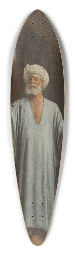 Jean-Lon Grme - The Helping Hand 39.3 inch art pintail longboard deck