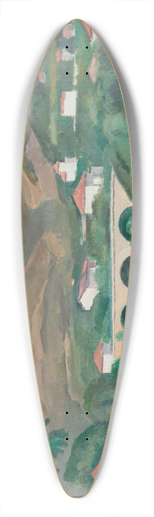 Jean Marchand - Le Parapet, Vence 39.3 inch art pintail longboard deck