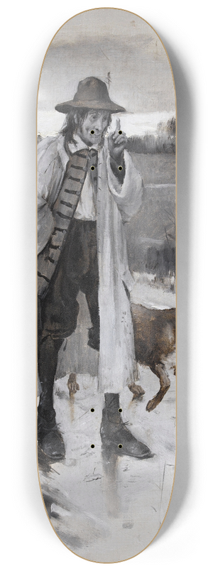 Georges Antoine Rochegrosse - Ursus et Homo 8.25 inch art skate deck