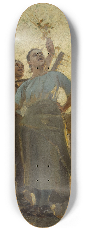 Georges Bertrand - La moisson 8.25 inch art skate deck