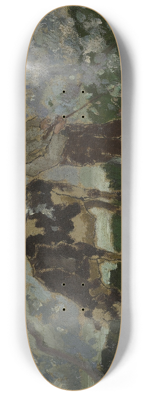 Georges Bertrand - La viande de veau, La volaille 8.25 inch art skate deck