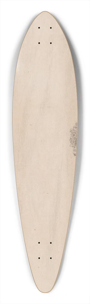 Jens Adolf Jerichau - Landskab 39.3 inch art pintail longboard deck
