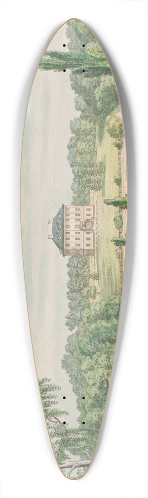 Jens Holm - Dronninggrd 39.3 inch art pintail longboard deck