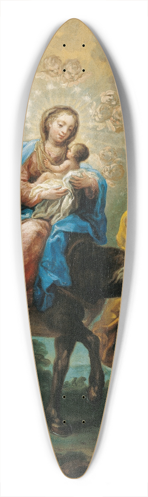 Jernimo Ezquerra - The Flight into Egypt 39.3 inch art pintail longboard deck