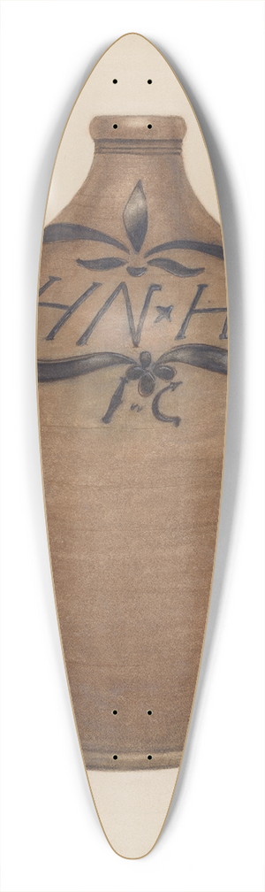 Jessica Price - Jug 39.3 inch art pintail longboard deck