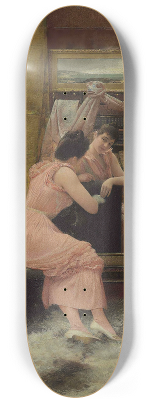 Georges Croegaert - The Mirror 8.25 inch art skate deck