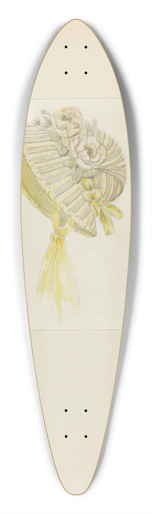 Jessie M. Benge - Bonnet 39.3 inch art pintail longboard deck