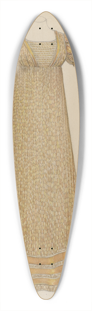 Jessie M. Benge - Dress 39.3 inch art pintail longboard deck
