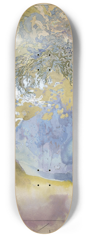 Georges de Feure - Boomrijk landschap 8.25 inch art skate deck