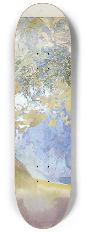 Georges de Feure - Boomrijk landschap 8.25 inch art skate deck