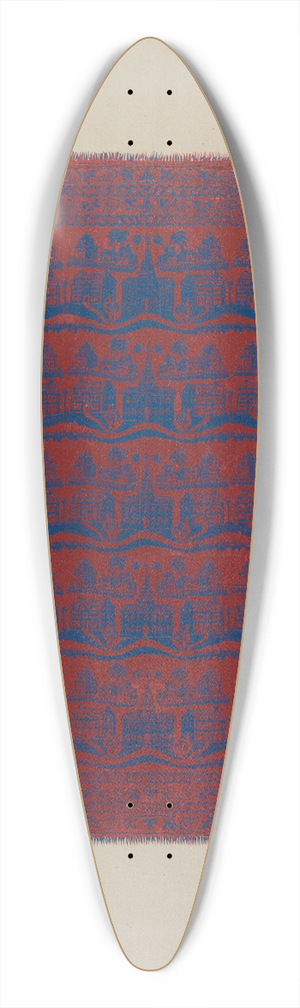 J. Howard Iams - Coverlet 39.3 inch art pintail longboard deck