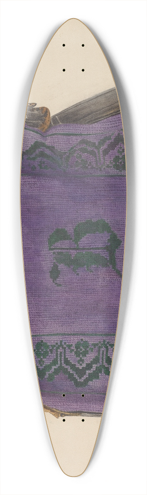 J.J. O'Neill - Carpet Bag 39.3 inch art pintail longboard deck