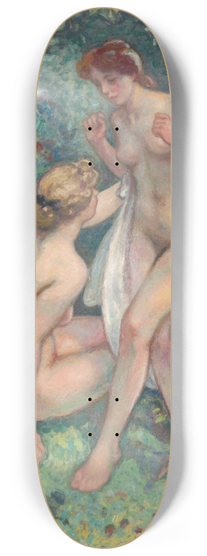 Georges d'Espagnat - Les deux baigneuses 8.25 inch art skate deck