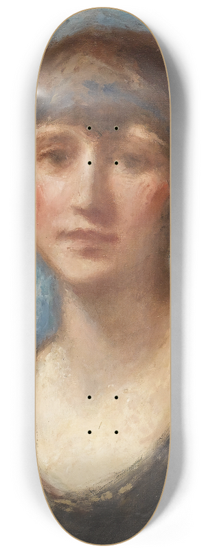Georges d'Espagnat - Portrait Of A Lady 8.25 inch art skate deck Georges d'Espagnat - Portrait Of A Lady 8.25 inch art skate deck
