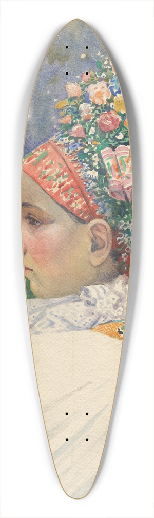 Joa prka - Bride 39.3 inch art pintail longboard deck