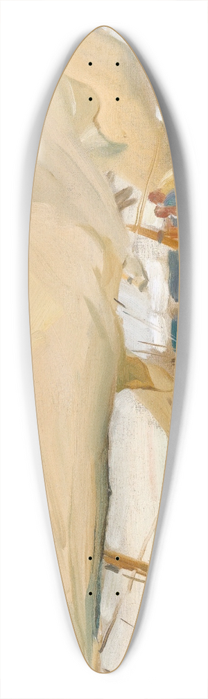 Joaqun Sorolla - Playa De Valencia 39.3 inch art pintail longboard deck