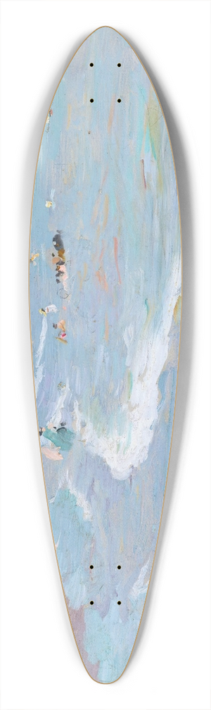 Joaqun Sorolla - Playa De Valencia 39.3 inch art pintail longboard deck