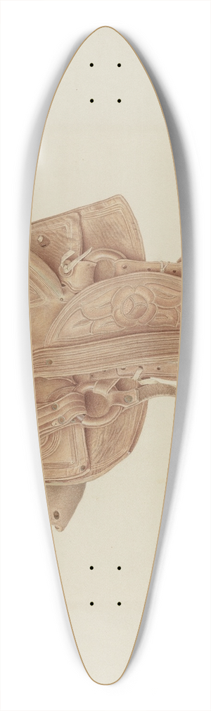 Joe Brennan - Saddle 39.3 inch art pintail longboard deck
