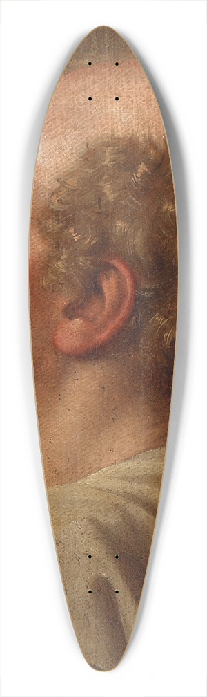 Johan Ludvig Lund - Portrtstudie, en Munk 39.3 inch art pintail longboard deck