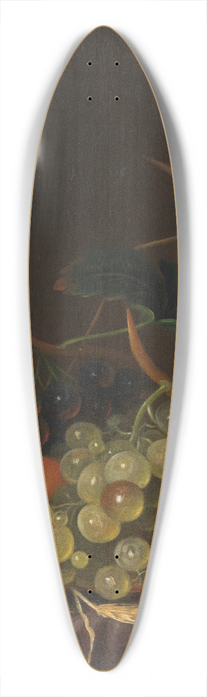 Johann Daniel Bager - Stillleben Mit Trauben, Pfirsichen, Zwetschgen Und Melone 39.3 inch art pintail longboard deck