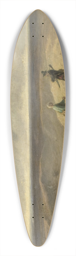 Johannes Tavenraat - Tavenraat Caught a Poacher 39.3 inch art pintail longboard deck