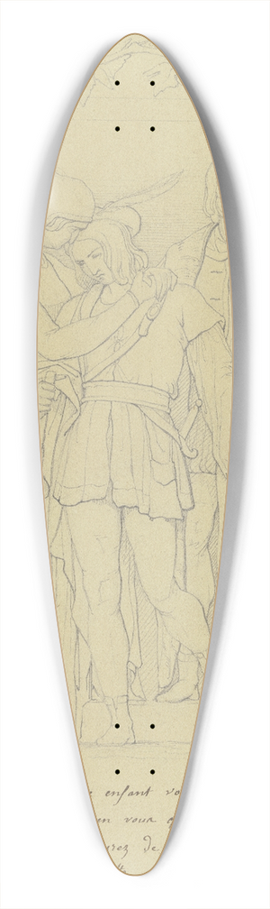 Johannes Thomas - Abschied eines Sohnes von seinen Eltern 39.3 inch art pintail longboard deck